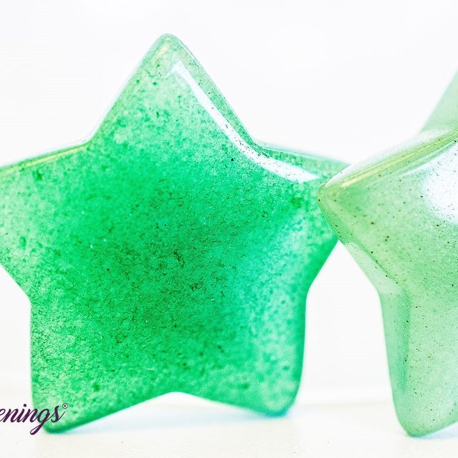 Green Aventurine Stars- Medium