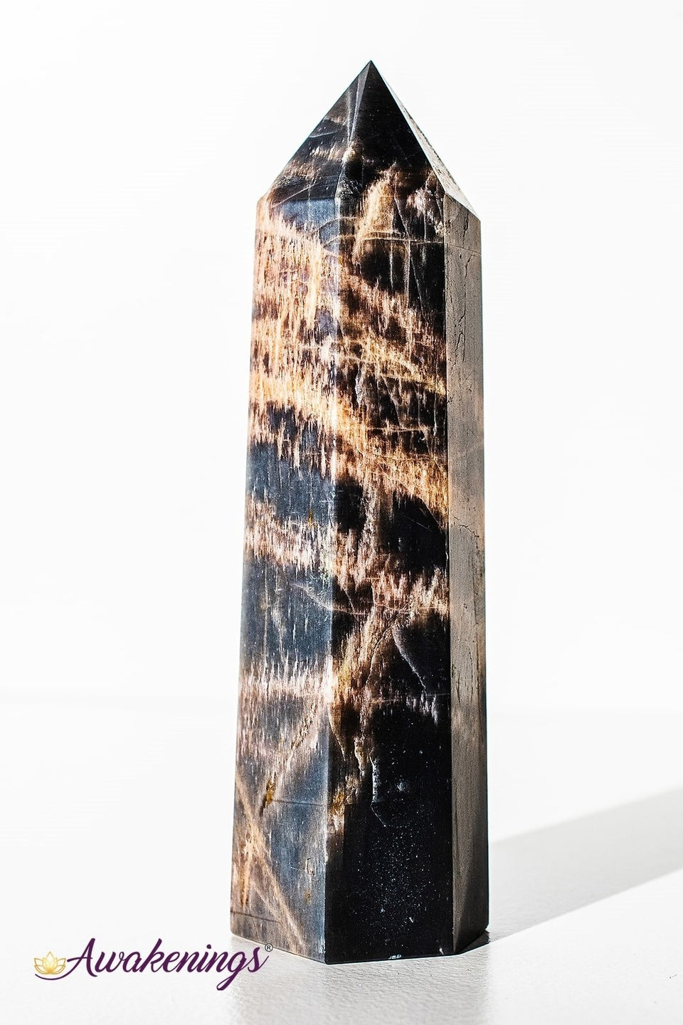 Black Moonstone Tower/Point/Generator -Medium(2-4")