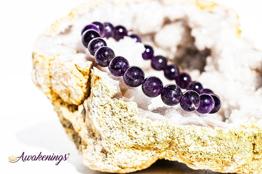 Amethyst Bracelet- 8mm