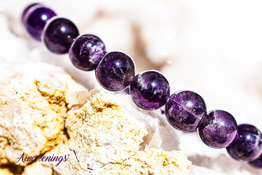 Amethyst Bracelet- 8mm