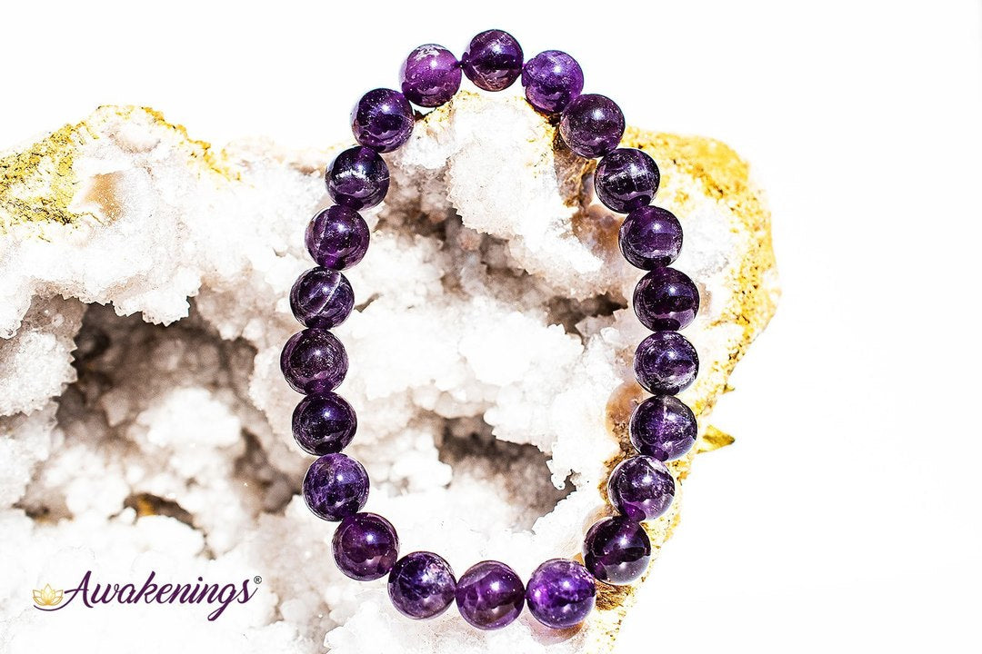Amethyst Bracelet- 8mm