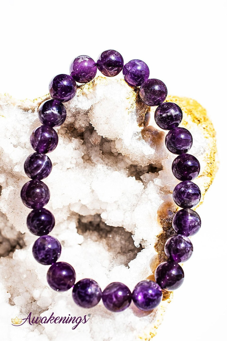 Amethyst Bracelet- 8mm