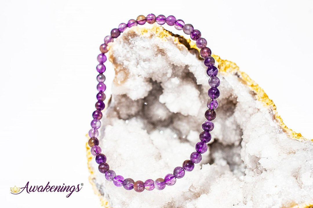 Amethyst Bracelet- 4mm