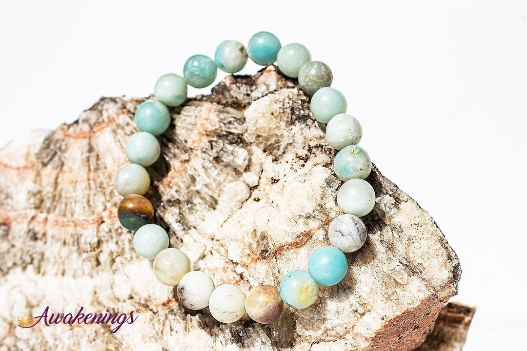 Mixed Amazonite Bracelet-8mm