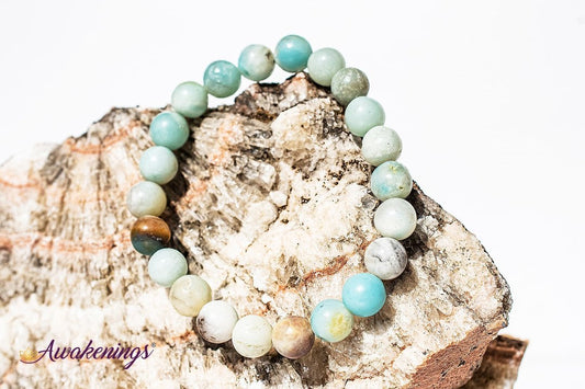 Mixed Amazonite Bracelet-8mm