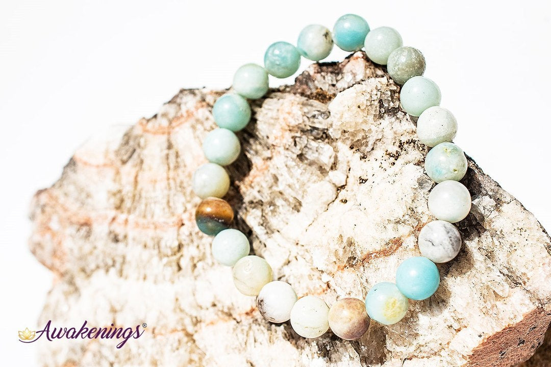 Mixed Amazonite Bracelet-8mm