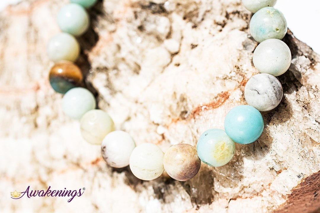Mixed Amazonite Bracelet-8mm