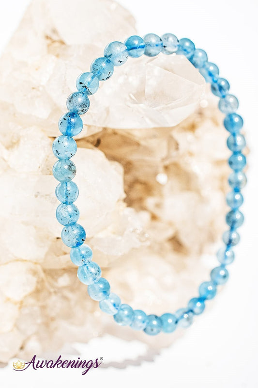 Aquamarine Bracelet- 4mm