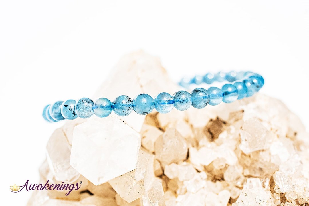 Aquamarine Bracelet- 4mm