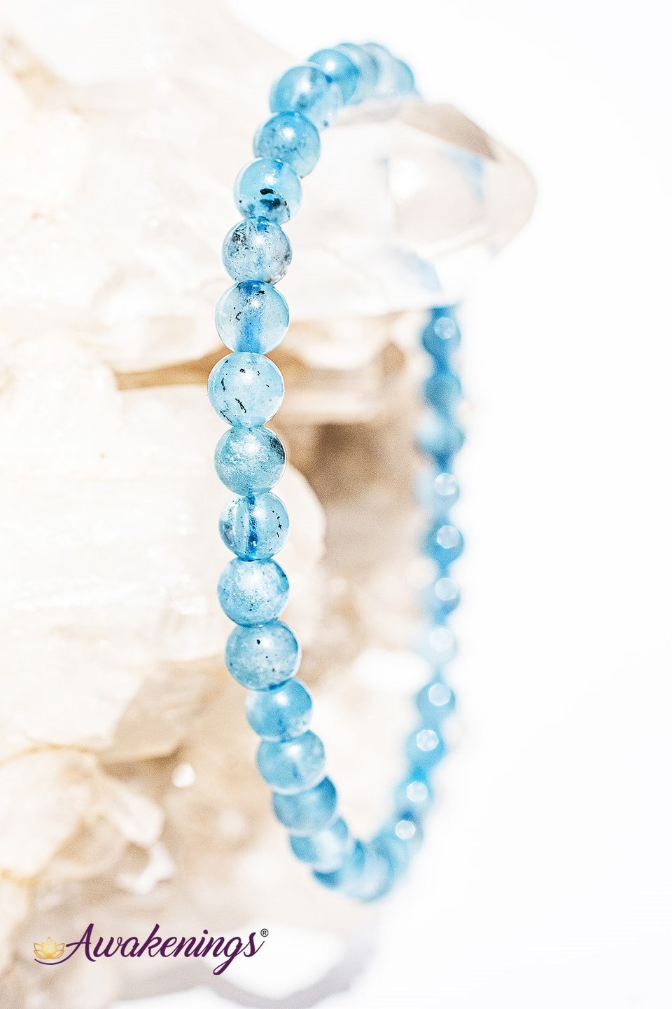 Aquamarine Bracelet- 4mm