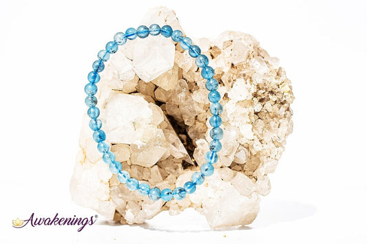 Aquamarine Bracelet- 4mm