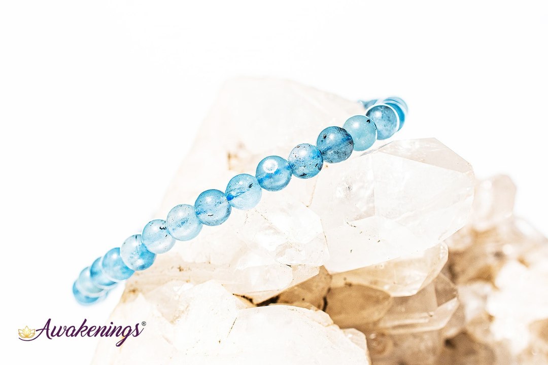 Aquamarine Bracelet- 4mm