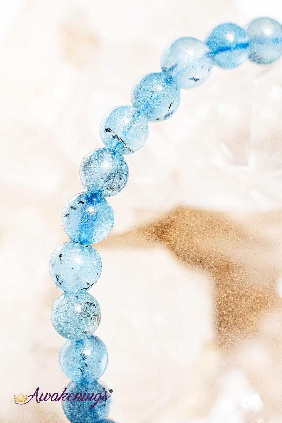 Aquamarine Bracelet- 4mm