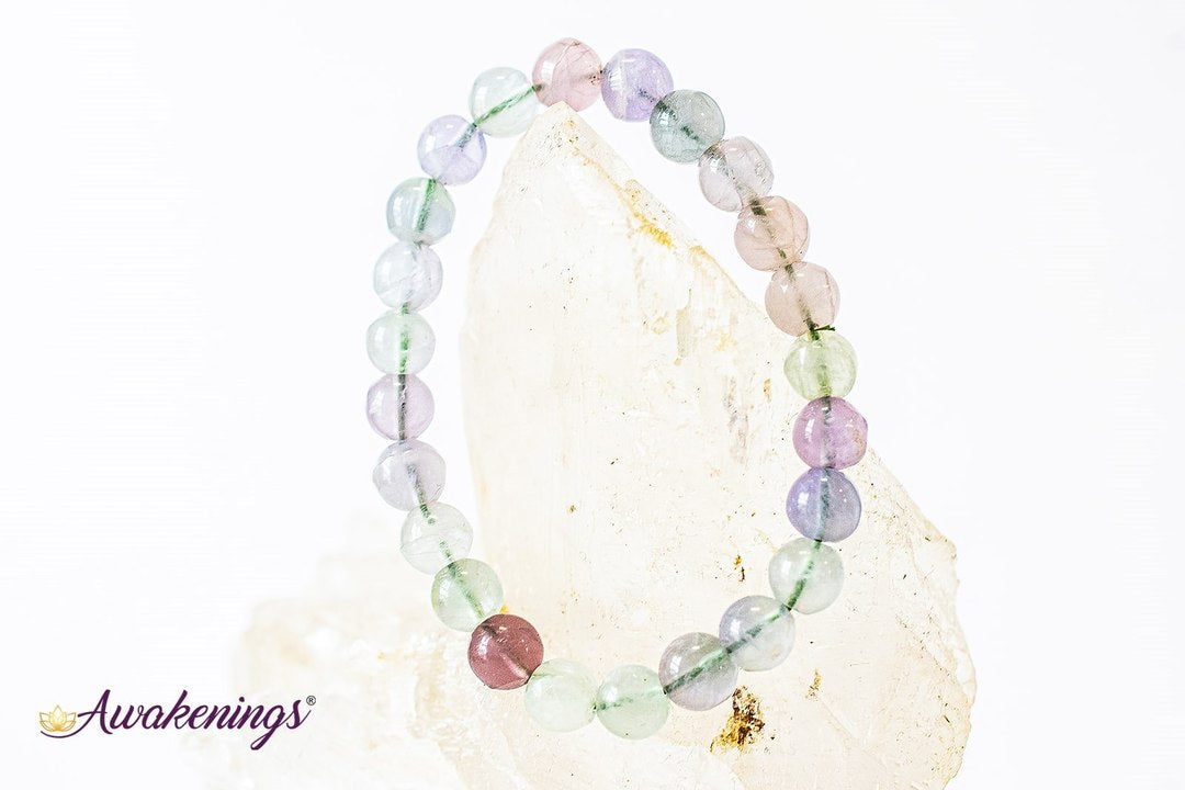 Lavender Fluorite Bracelet-8mm