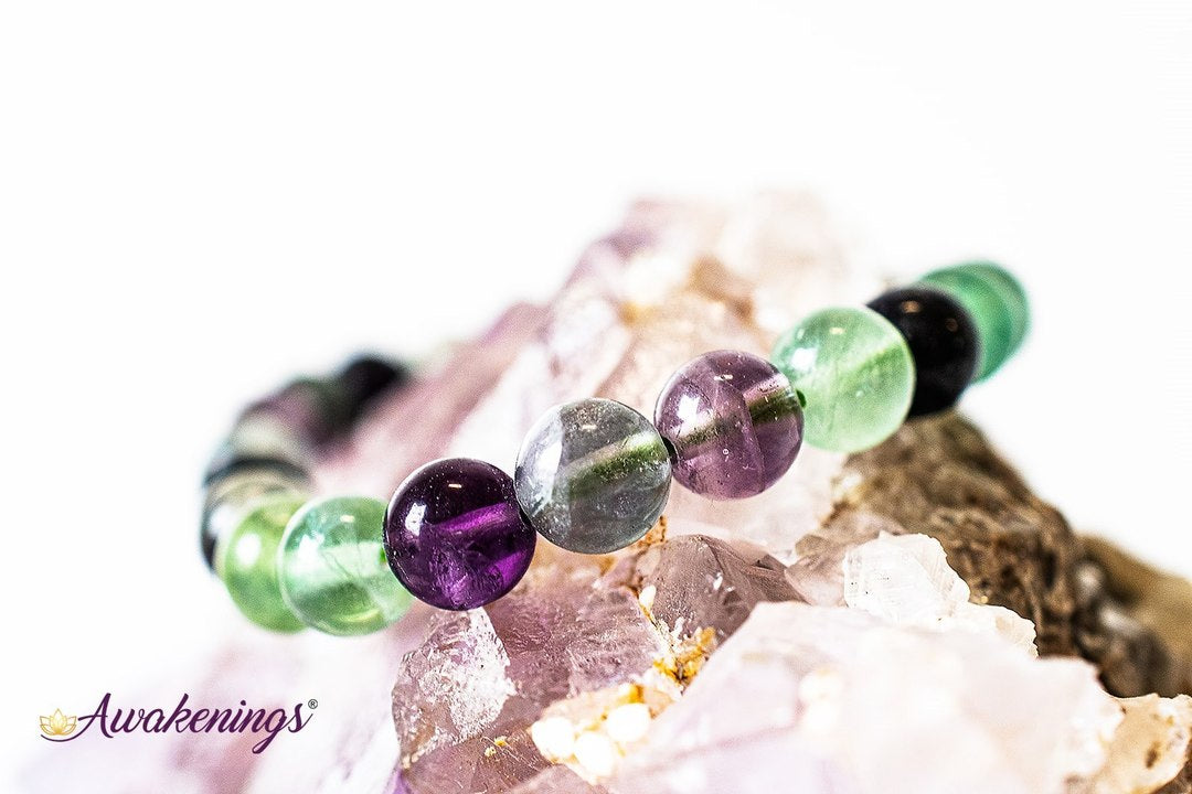 Rainbow Fluorite Bracelet-8mm