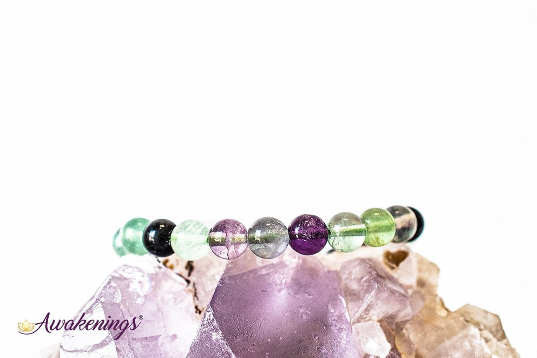 Rainbow Fluorite Bracelet-8mm
