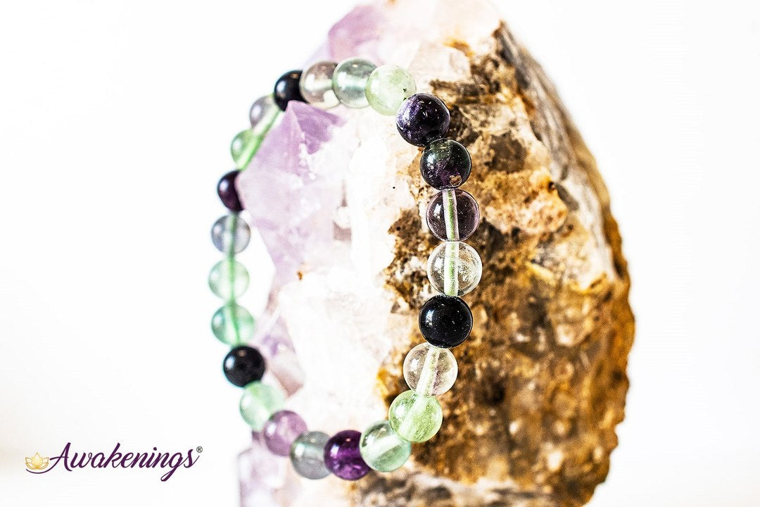 Rainbow Fluorite Bracelet-8mm
