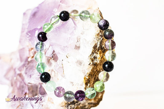 Rainbow Fluorite Bracelet-8mm