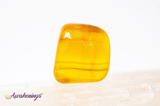 Yellow Fluorite - Tumbled Smooth