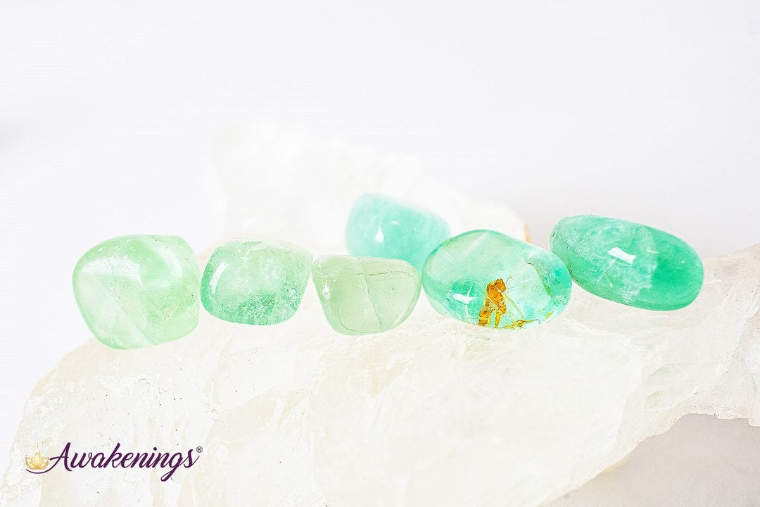 Green Fluorite- Tumbled