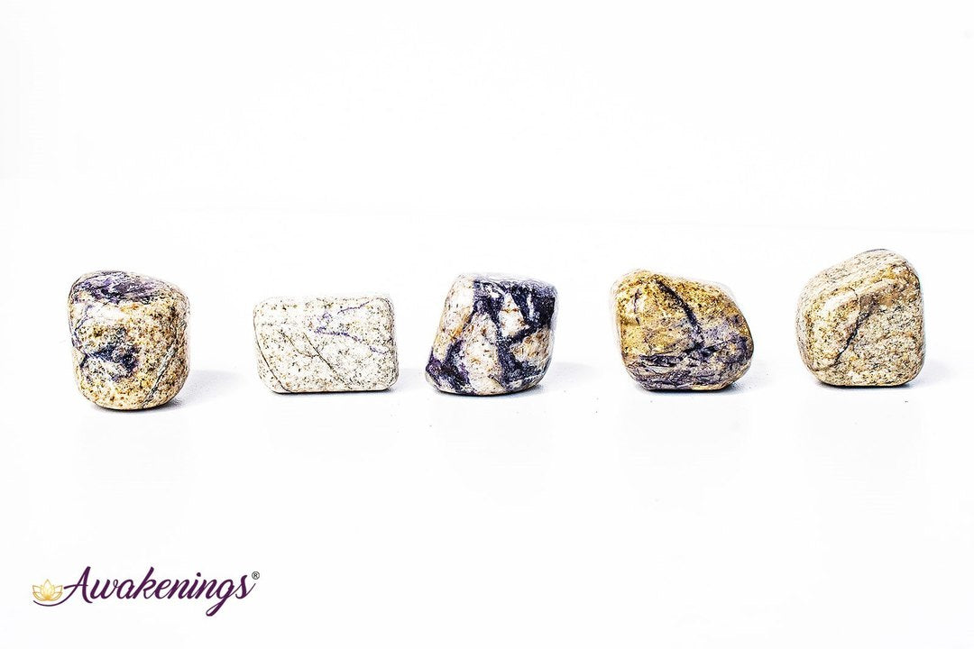 Tiffany Stone (Bertrandite) - Tumbled Smooth