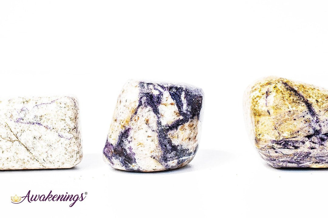 Tiffany Stone (Bertrandite) - Tumbled Smooth