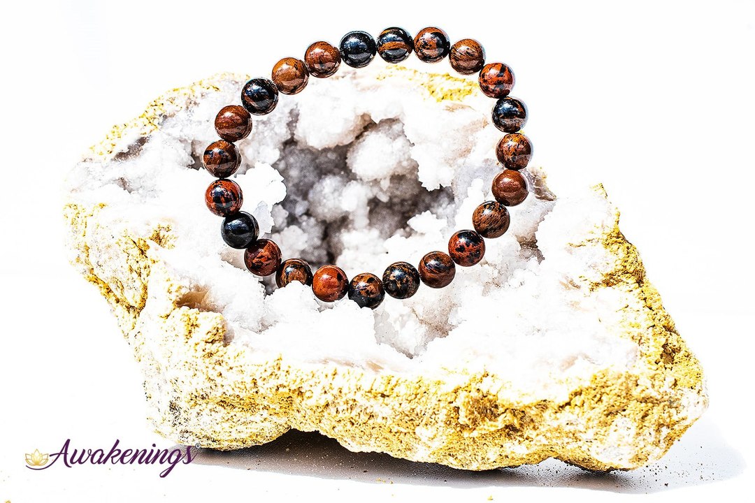 Mahogany Obsidian Bracelet-8mm