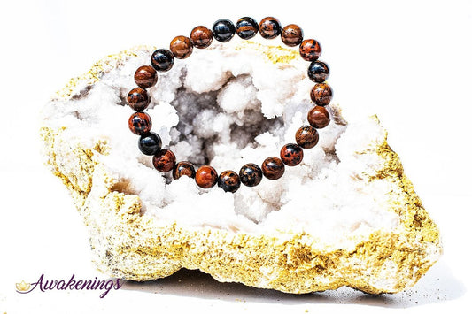 Mahogany Obsidian Bracelet-8mm