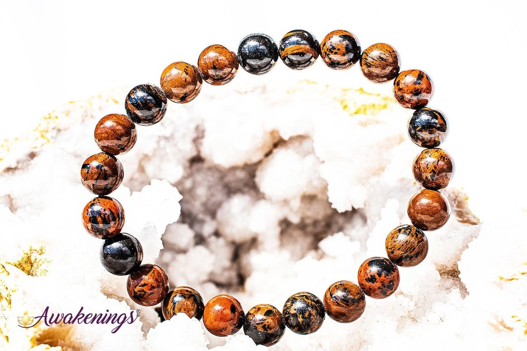 Mahogany Obsidian Bracelet-8mm