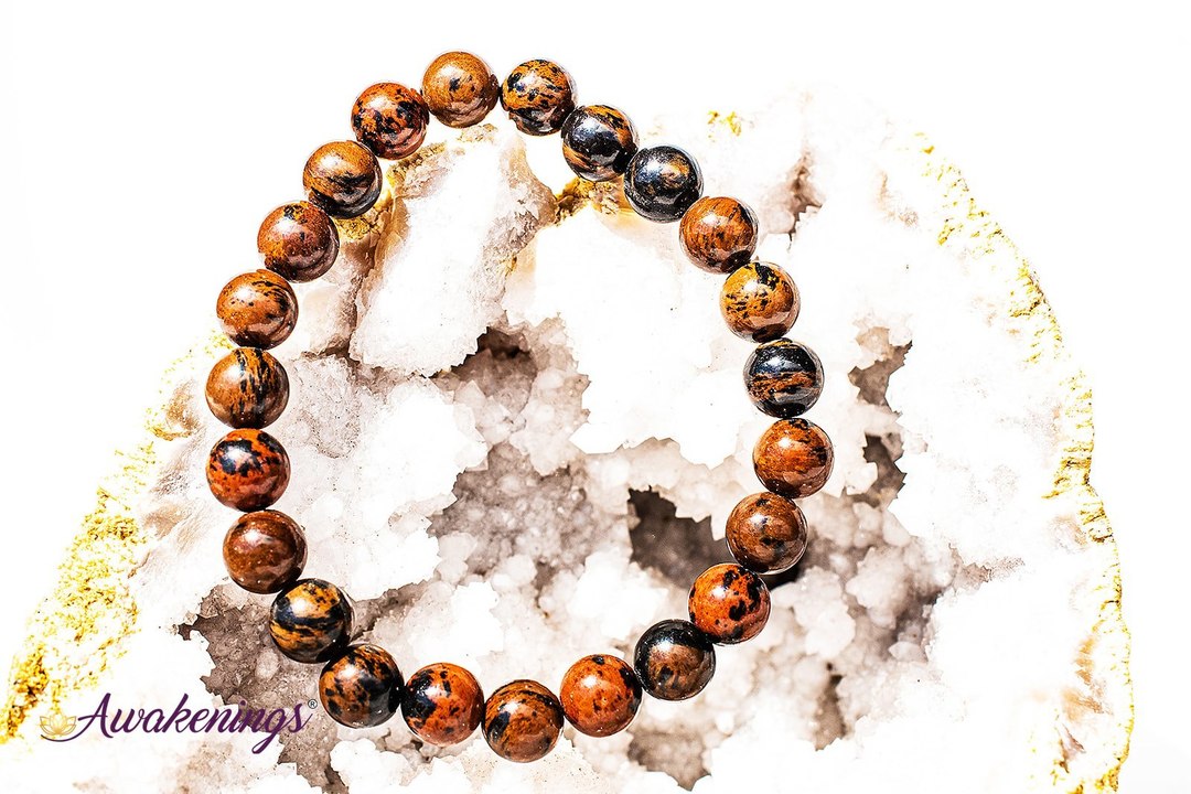 Mahogany Obsidian Bracelet-8mm