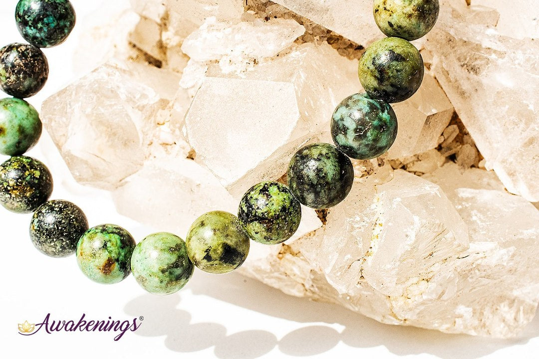 African Turquoise Bracelet-8mm