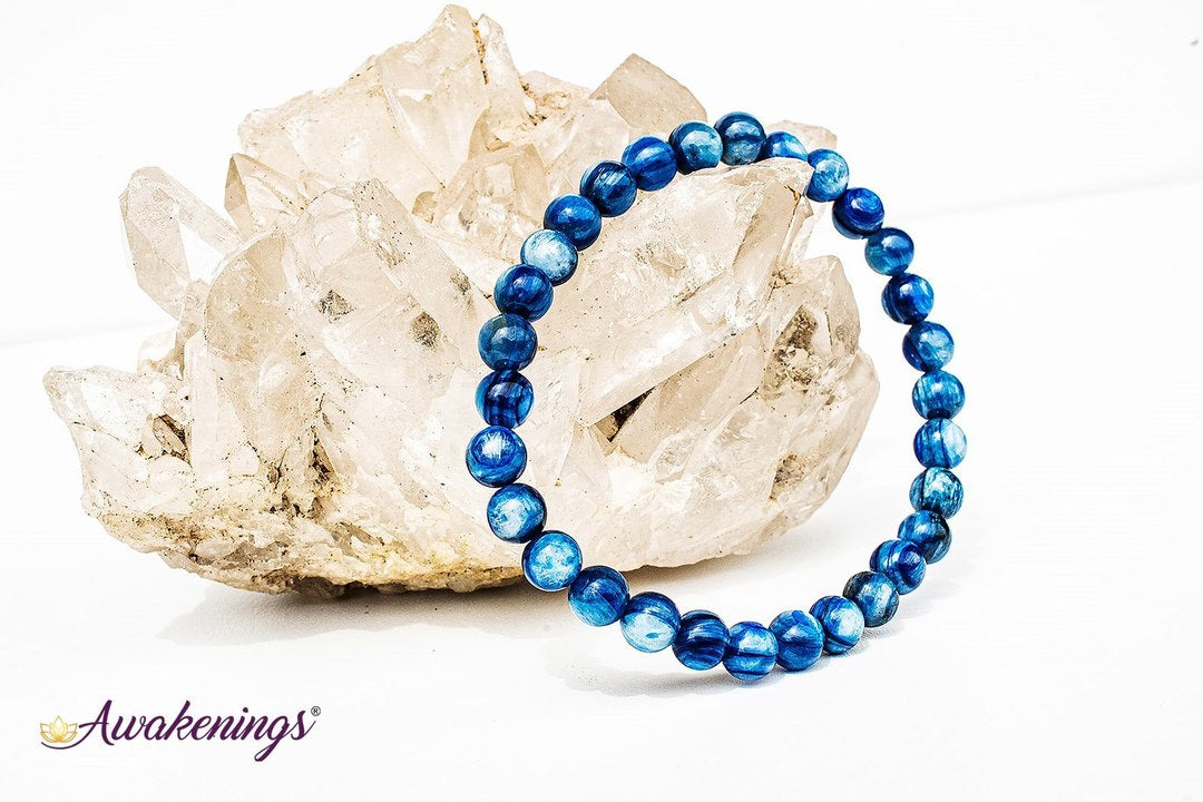 Blue Kyanite Bracelet- 6mm