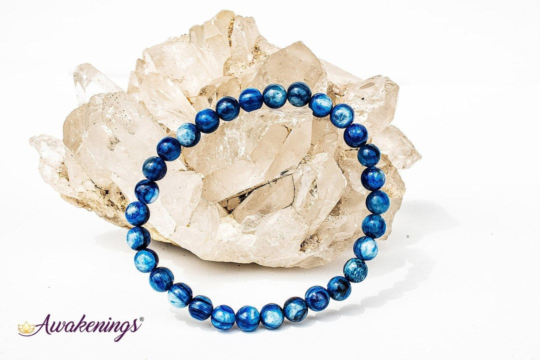 Blue Kyanite Bracelet- 6mm