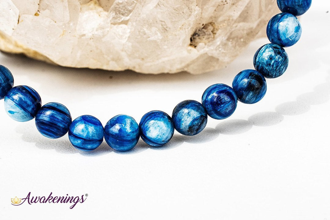 Blue Kyanite Bracelet- 6mm