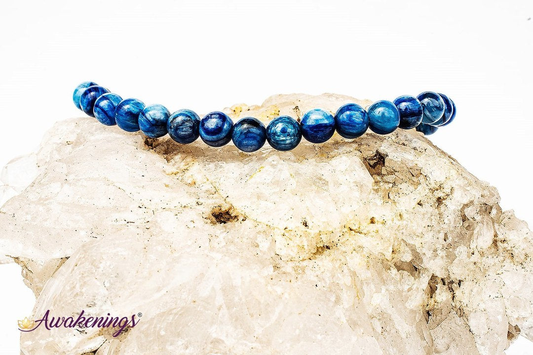 Blue Kyanite Bracelet- 6mm