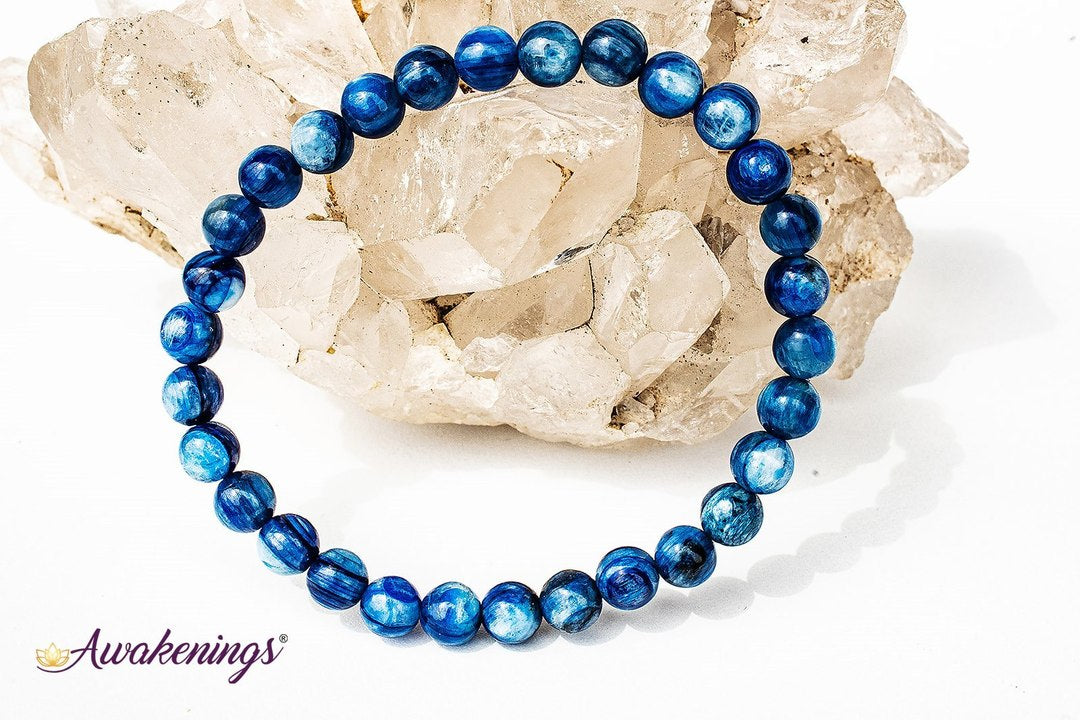 Blue Kyanite Bracelet- 6mm