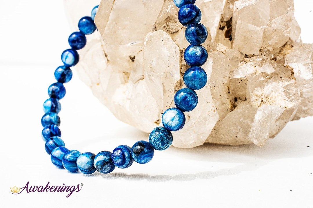 Blue Kyanite Bracelet- 6mm