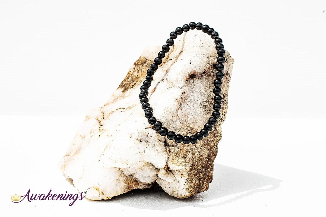 Black Onyx Bracelet - 4mm