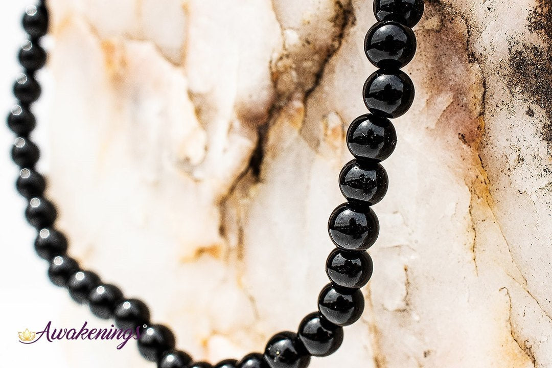 Black Onyx Bracelet - 4mm