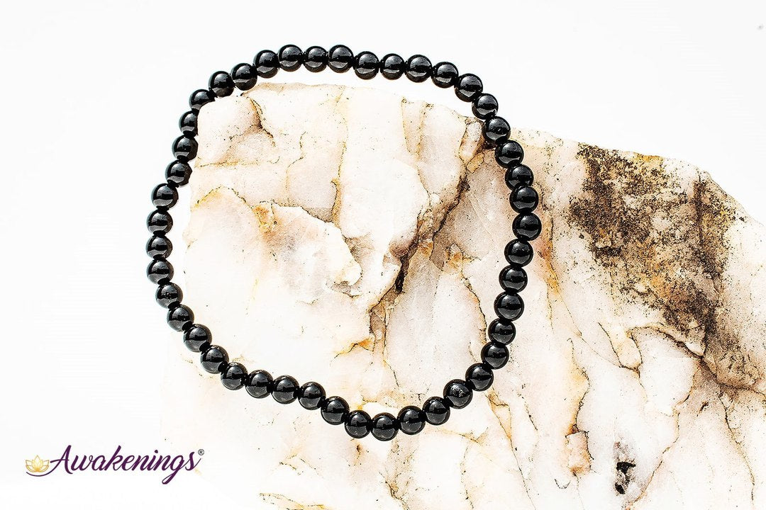 Black Onyx Bracelet - 4mm