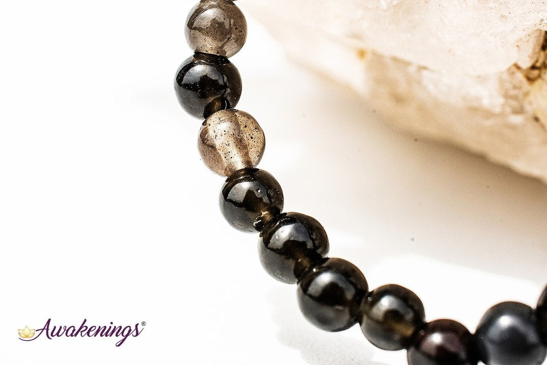 Black Tourmaline Bracelet- 4mm