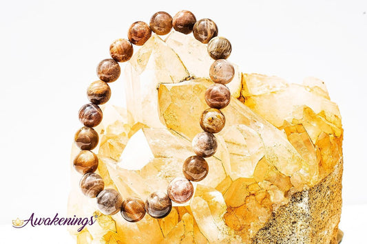 Black Moonstone Bracelet-8mm