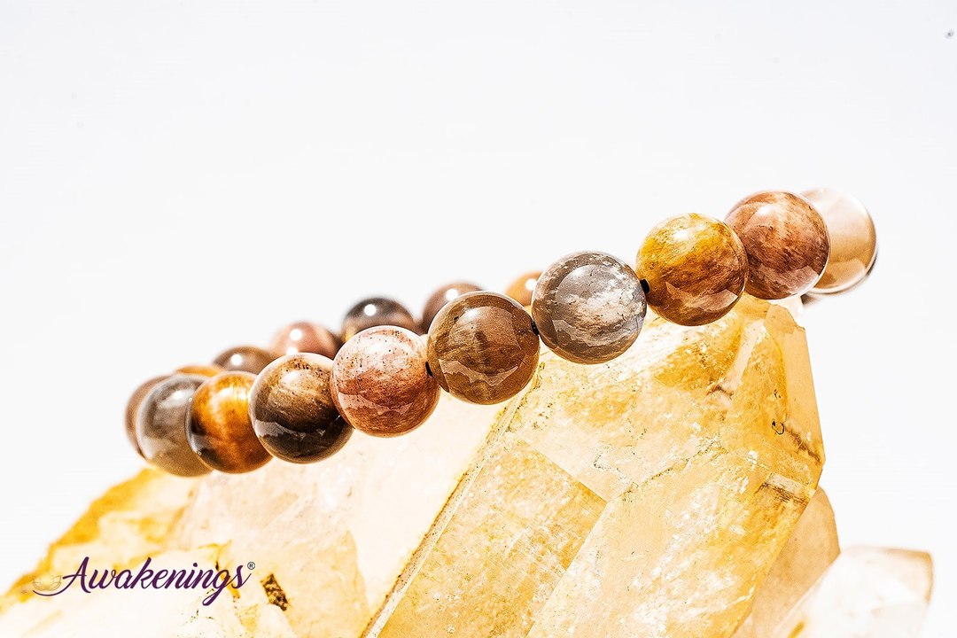 Black Moonstone Bracelet-8mm