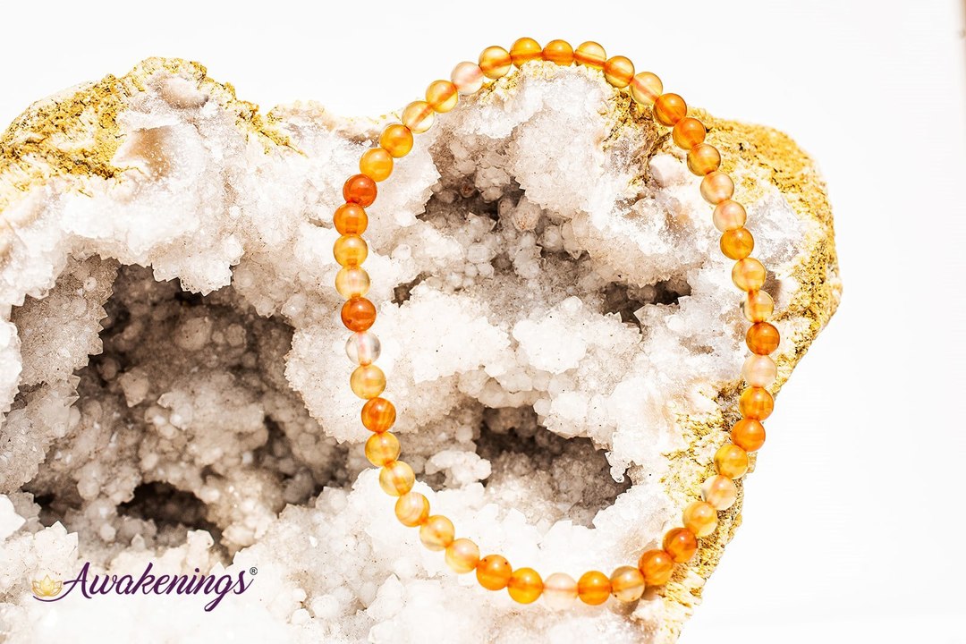 Carnelian Bracelet-4mm