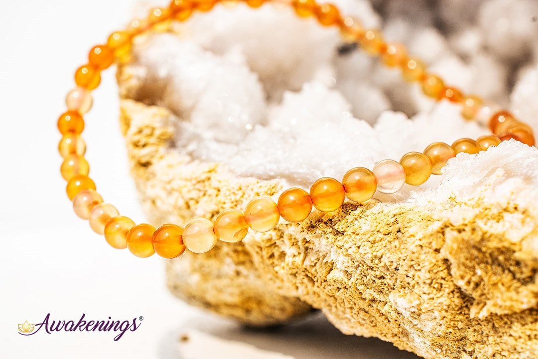 Carnelian Bracelet-4mm