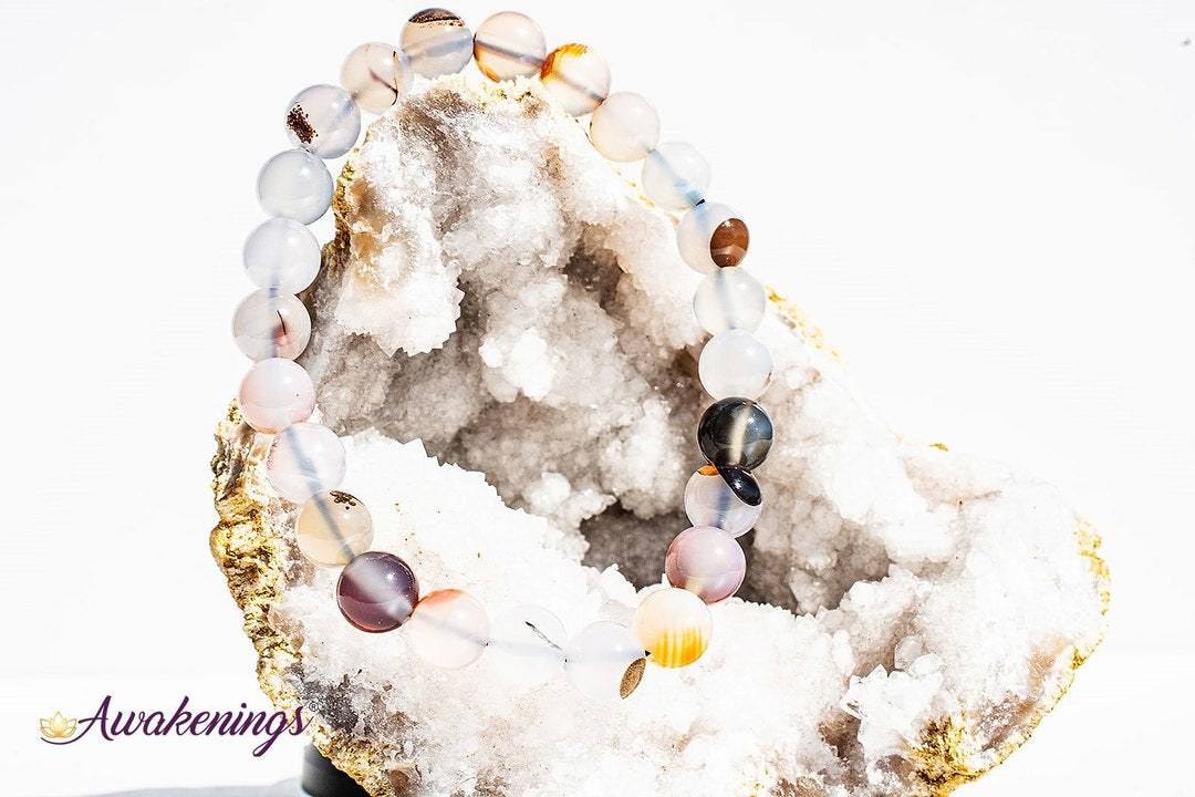 Dendric Agate Bracelet-8mm