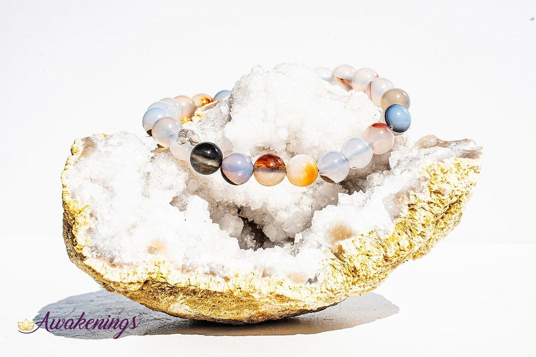 Dendric Agate Bracelet-8mm