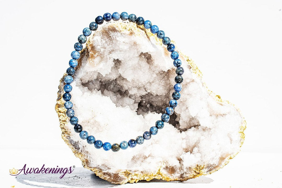 Dumortierite Bracelet- 4mm