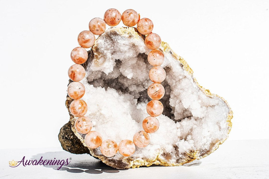 Golden Sunstone Bracelet-10mm
