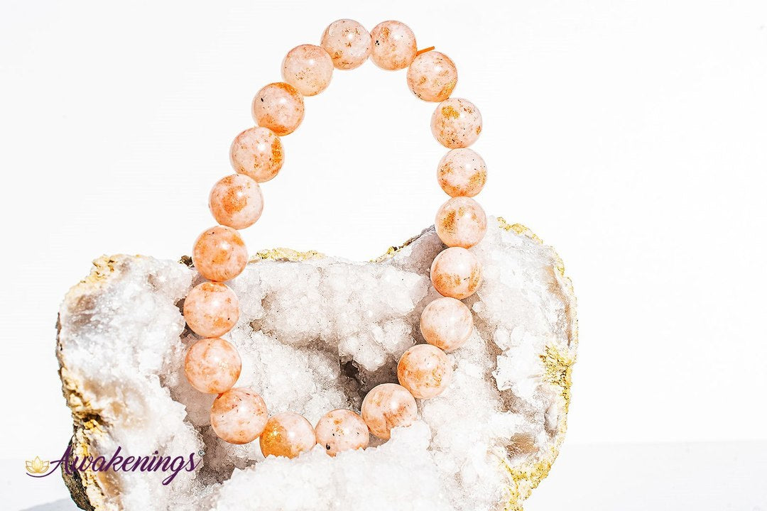 Golden Sunstone Bracelet-10mm